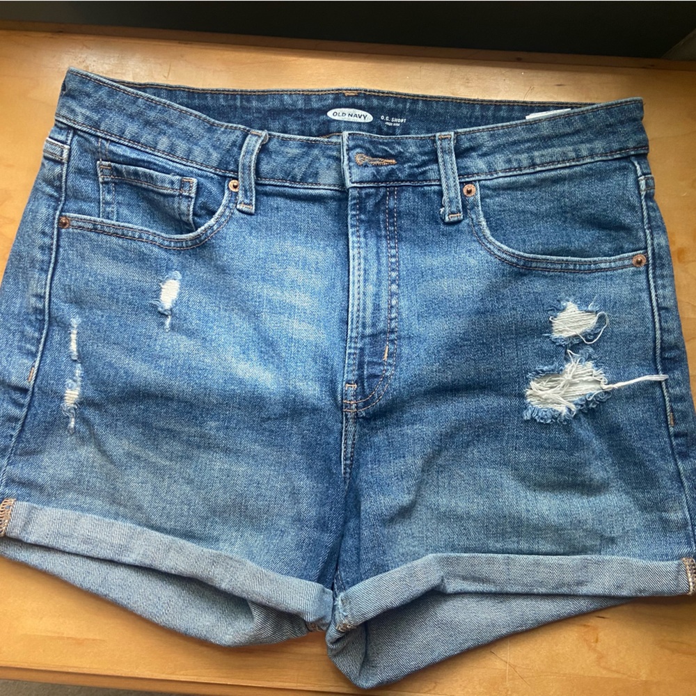 Old Navy Women's Blue Denim Shorts